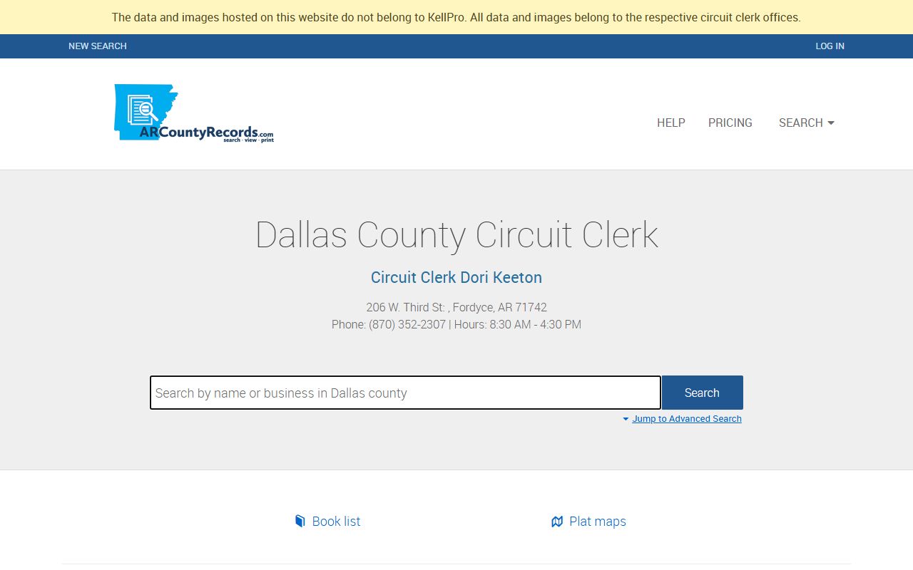 Dallas County land records search tied to court filings and recent bookings
